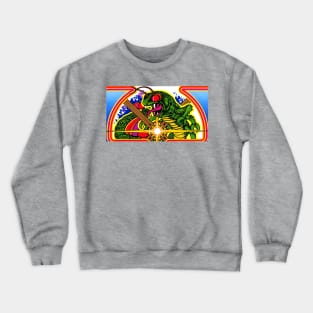 Classic Arcade Cabinet Artwork Crewneck Sweatshirt